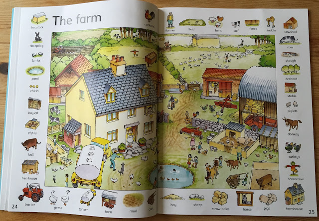 First Thousand Words in English by Usborne Books