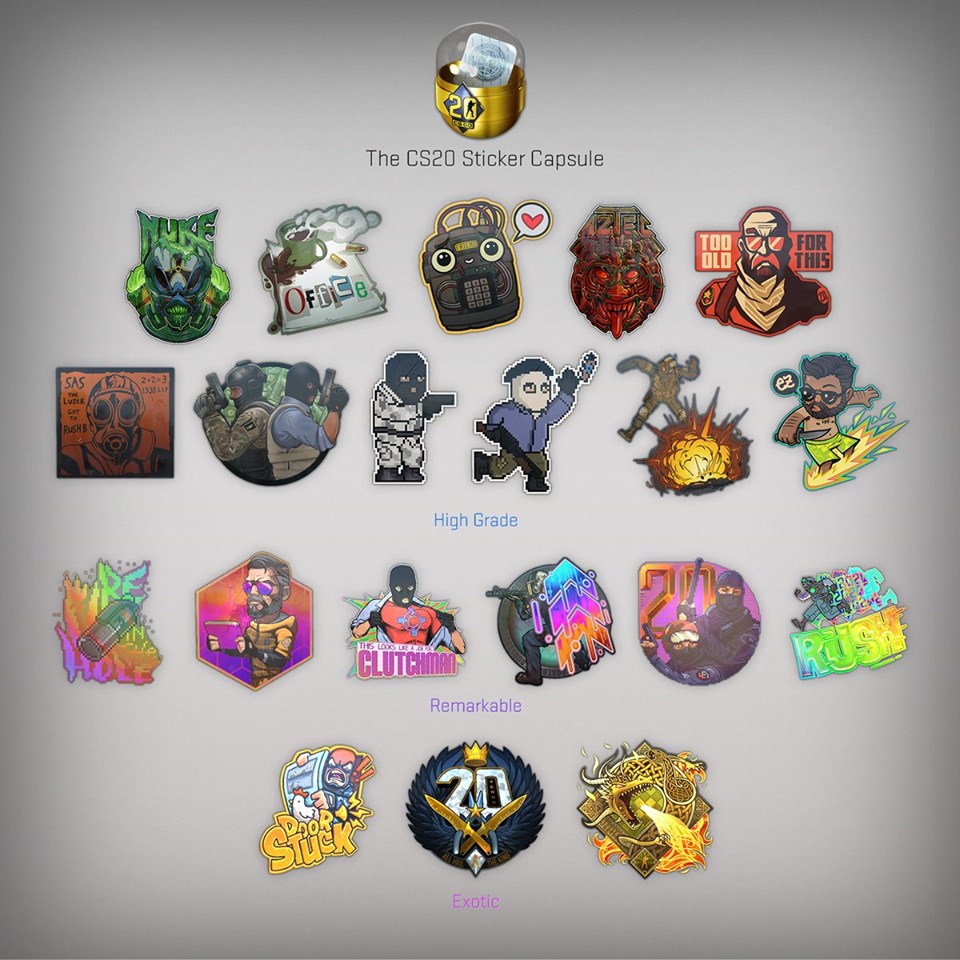 Cập nhật CSGO AWP siêu đẹp và Sticker Dragon Lore Mạng xã hội