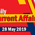 Kerala PSC Daily Malayalam Current Affairs 28 May 2019