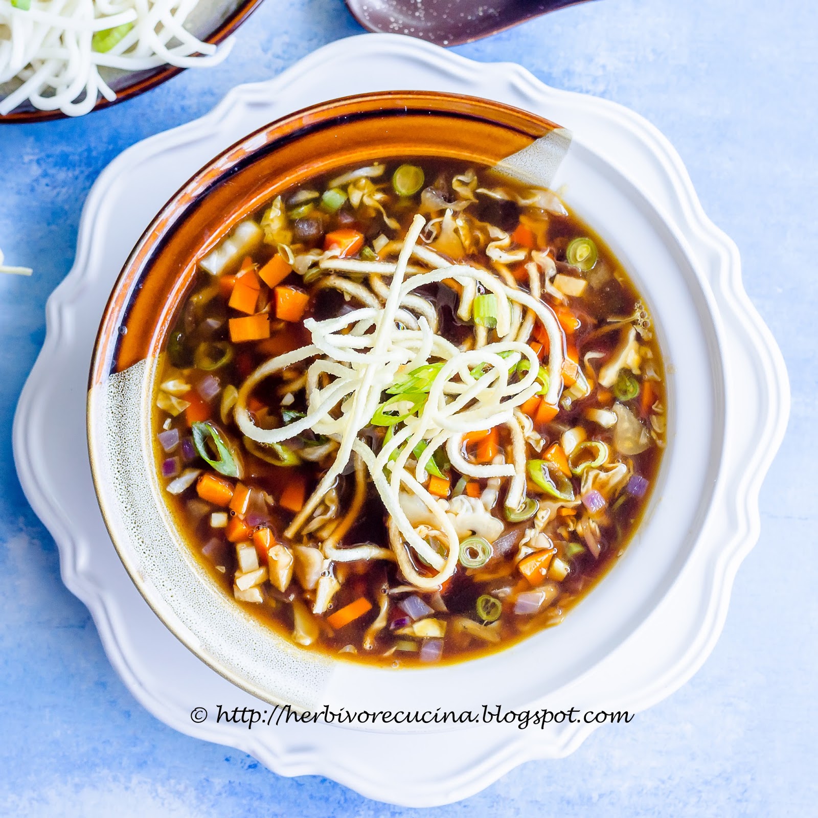 Herbivore Cucina Vegetable Manchow Soup
