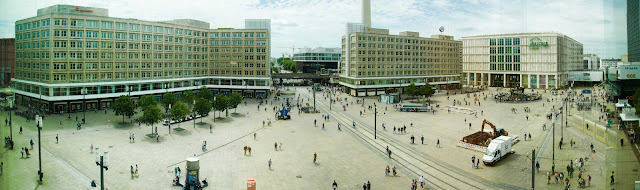 Baustelle Tiefbauarbeiten, Alexanderplatz, 10178 Berlin, 02.06.2015