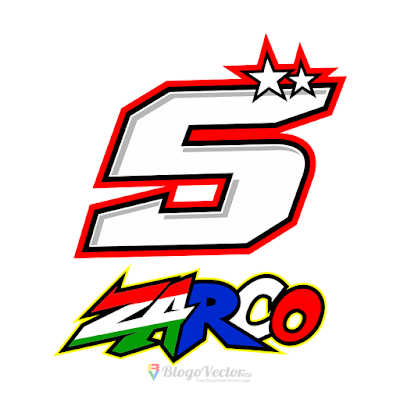 Johann Zarco #5 Logo Vector