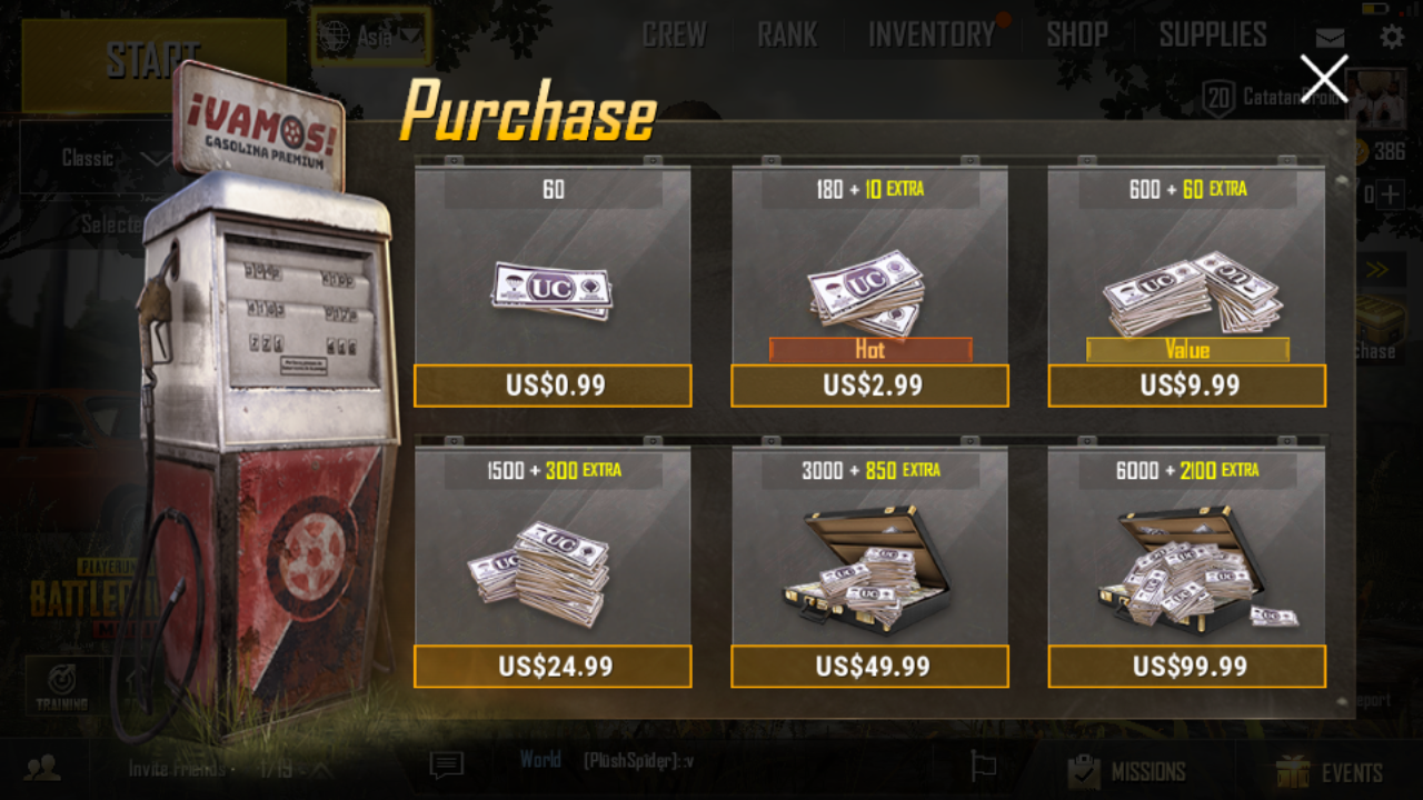 How To Topup or Purchase PUBG Mobile Items via Credit Payments