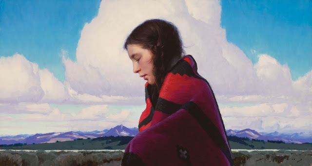 by Jeremy Lipking, "Shadow Catcher" - oil on linen | pinturas, obras de arte, retratos, american art. by Jeremy Lipking, "Shadow Catcher" - oil on linen | pinturas, obras de arte, imagenes bellas, retratos, american art.
