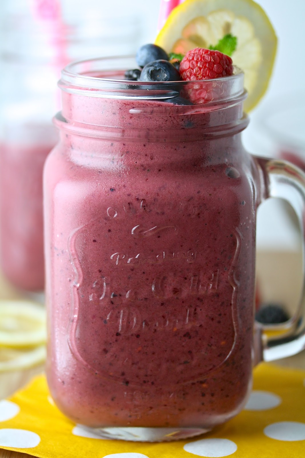 Oregon Transplant Cherry Berry Power Smoothies