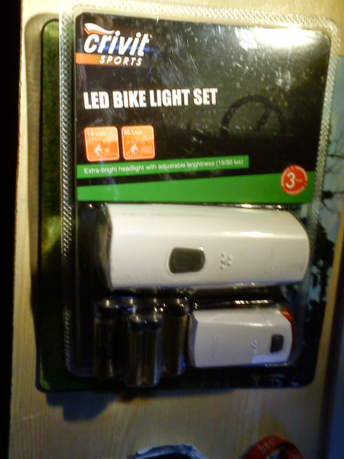 Second Gear New bike lights from Lidl