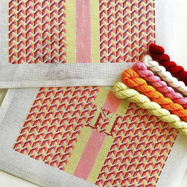 Let's Meet Anne Fisher Needlepoint Sewing with Bobbin and Fred