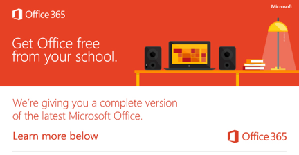 FREE MS Office 365 for Students