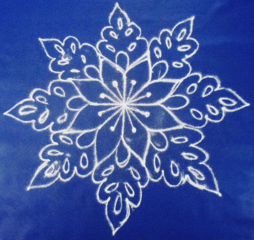 Free hand rangoli kolam designs
