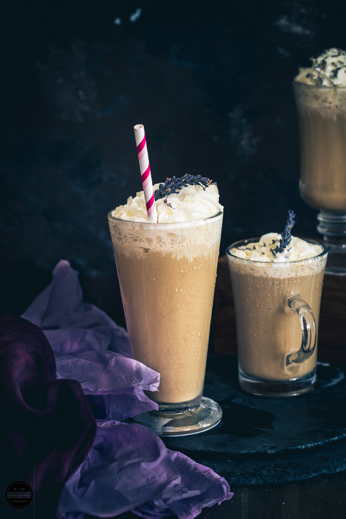 Lavender Frappuccino, a floral flavoured Frappuccino, perfect for the summer, an instant recipe for when that craving hits.
