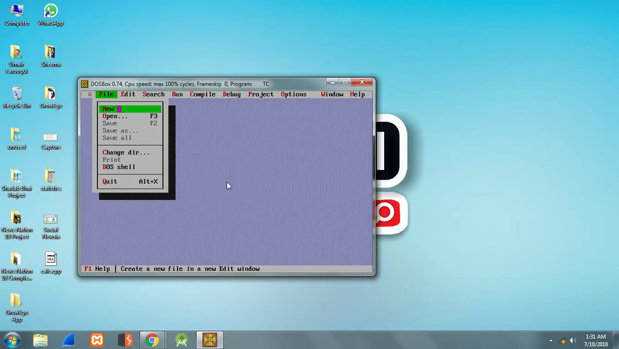 How To Paste External Program, Text In Turbo C++ Compiler - Social Newsia