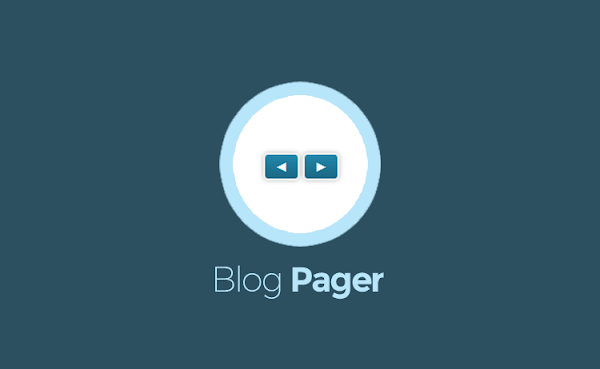 Cara Membuat Blog Navigation dengan Icon Arah Panah