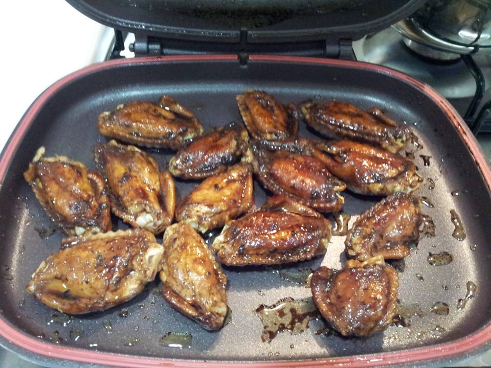 Coca Cola Coke Chicken Wings using HappyCallPan Shan's Recipes