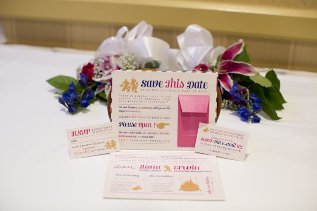 Wedding Invitation Suite - Disneyland Wedding {Sarina Love Photography}