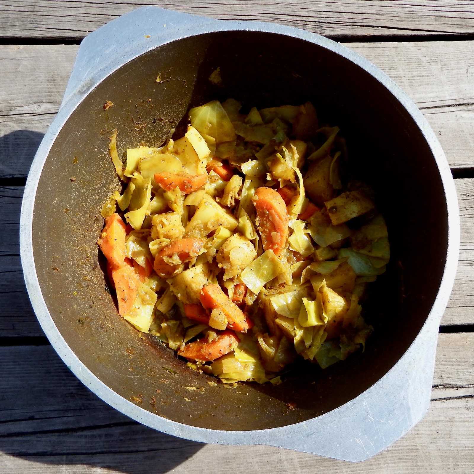 Food By Bram Atakilt Wat (Ethiopian Cabbage, Potato & Carrot Dish)