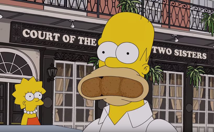 VJBrendan.com: Homer Simpson Eats His Way Through New Orleans!