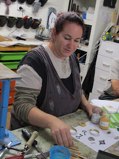 Little things from...: Pewter casting with Christine Atkins!