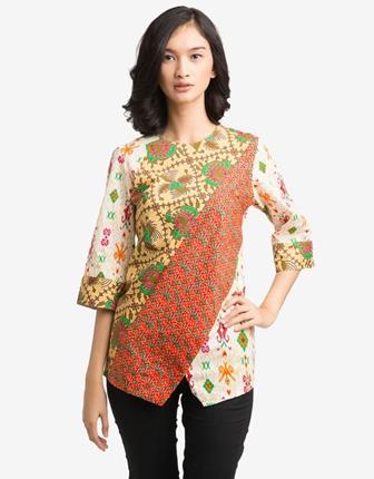 Contoh Model Baju Seragam Batik Untuk Guru Wanita