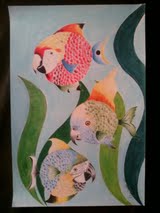 Peixes pássaros (desenho)