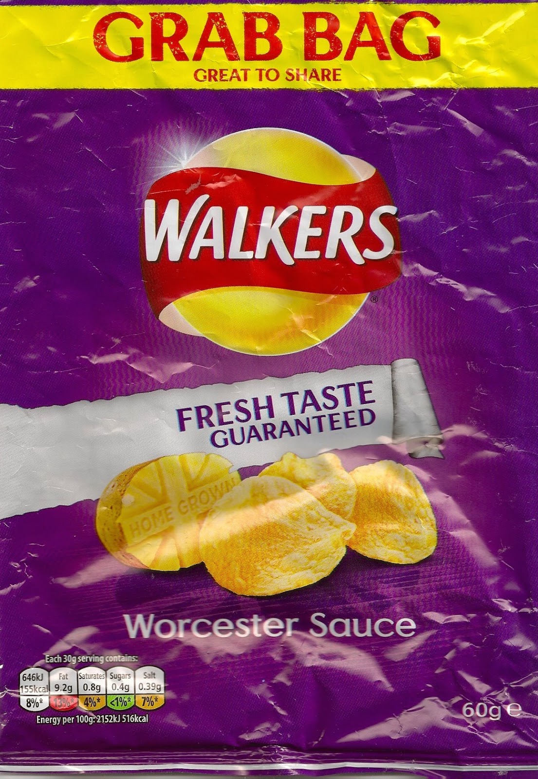 Cheeseburger Crisps & Other Stories Walkers Worcester Sauce