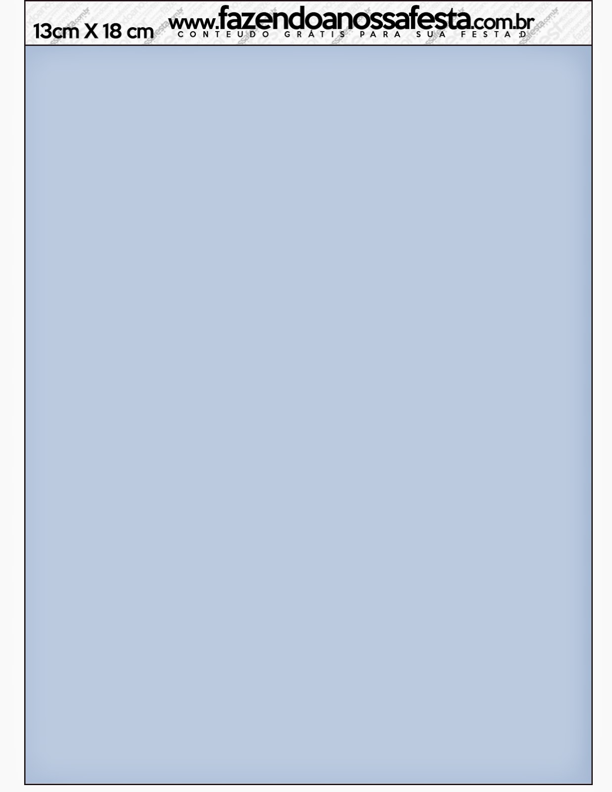 Clouds: Invitations and Free Printable Boxes. This is an envelope.