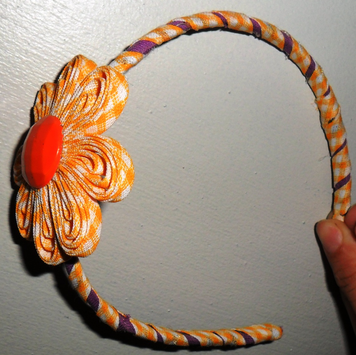 Hudi Belas Artes Tiara Infantil em Viés