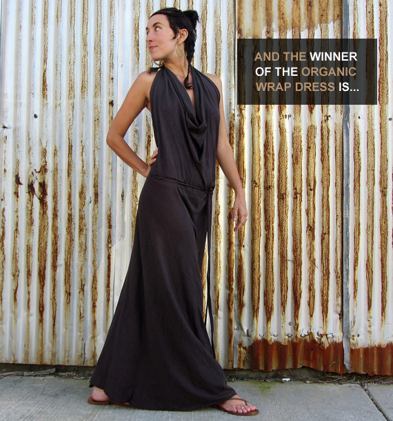 Gaia Conceptions Organic Dress Giveaway WINNER!