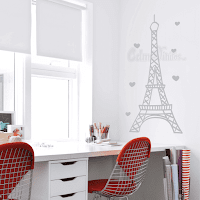 vinilo decorativo torre eiffel