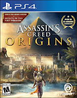 Assassin's Creed Origins Game Cover PS4 Standard