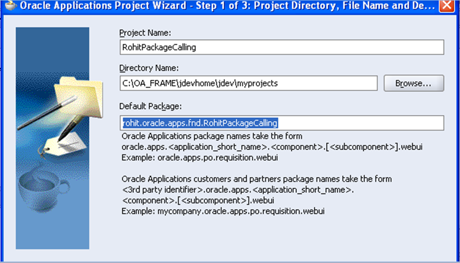 Oracle Application's Blog: how to call pl sql package from oaf