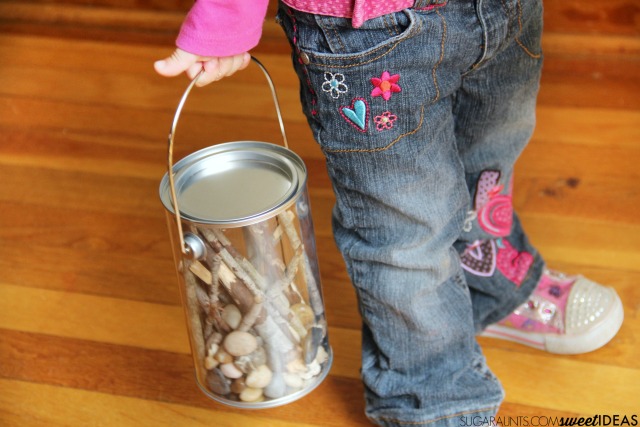 Try this calming nature sensory bottle for proprioceptive and auditory sensory input using nature items from your own backyard! Kids will love to help make it while working on fine motor skills. Try this calming nature sensory bottle for proprioceptive and auditory sensory input using nature items from your own backyard! Kids will love to help make it while working on fine motor skills.