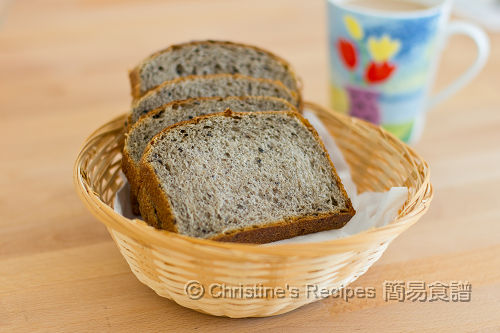 黑芝麻豆漿吐司 Black Sesame Soy Milk Toast02