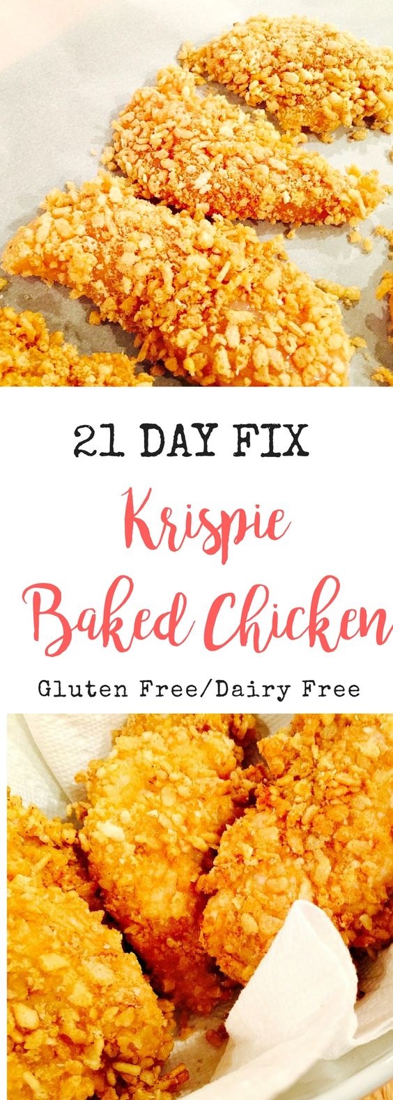 21 Day Fix Krispie Baked Chicken