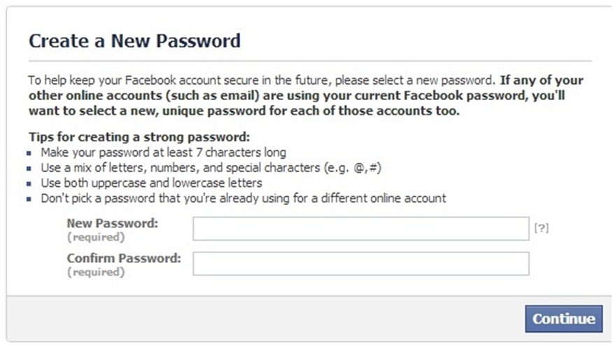 Keep your account secure. Delete facebook. Secure your account перевод. Choose username. Post installation.