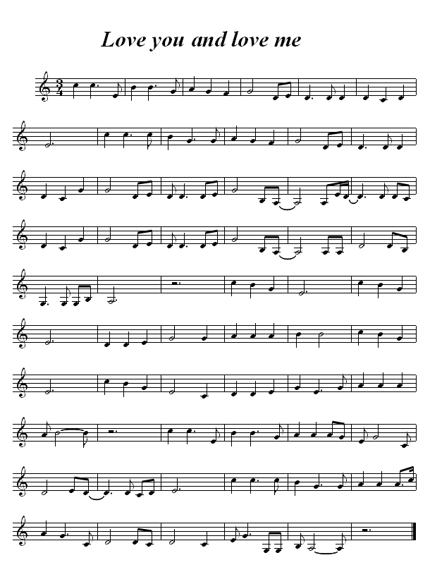 Harmonica tab love you and love me the harmonica