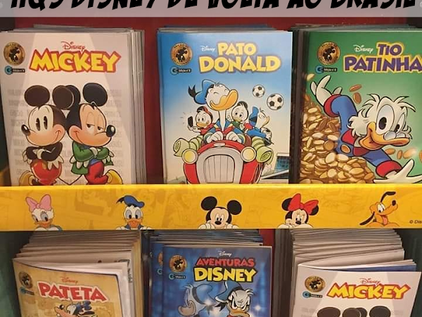 Quadrinhos Disney voltam ao Brasil pela Editora Culturama