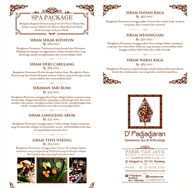 [REVIEW] D'Padjadjaran Spa | Mutia Han 's Graphic Diary | mutiahanism ...