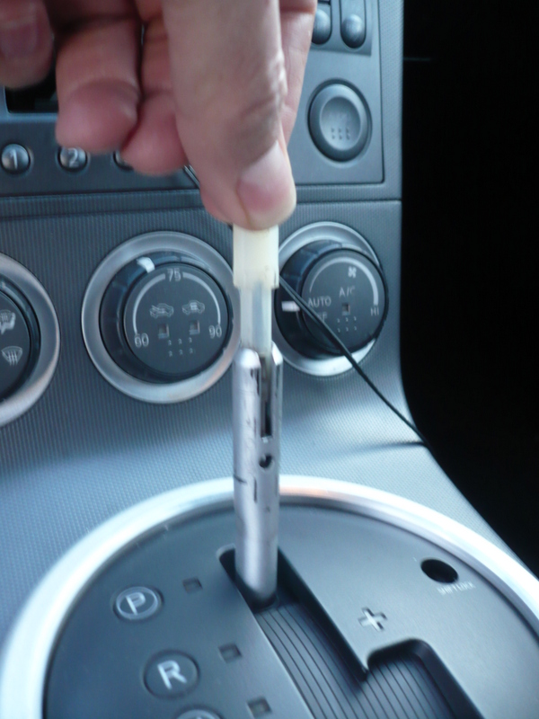 6 Foot Over 350Z Auto Shift Knob Assembly Instructions