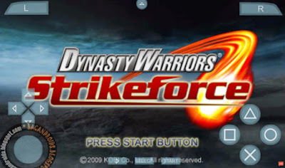 download Game PSP Dynasty Warriors Strike Force ISO