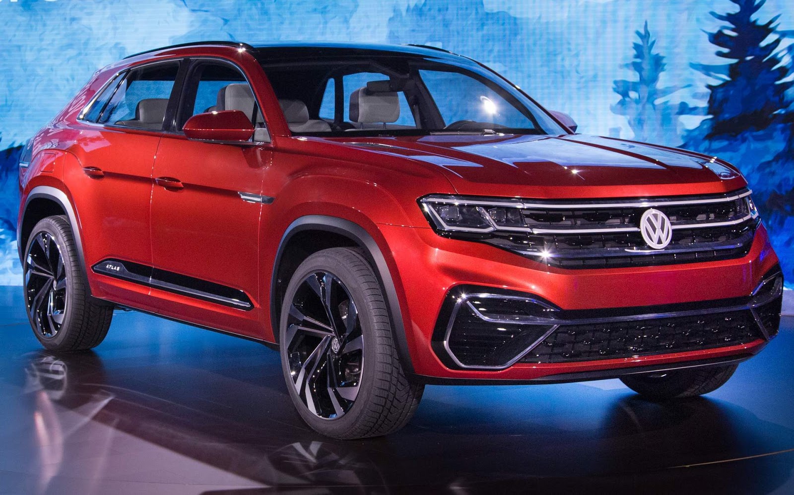 VW Atlas Cross Sport SUV esportivo cupê chega em 2019