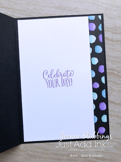 Jo's Stamping Spot - Just Add Ink Challenge #452 using Butterfly Gala by Stampin' Up!