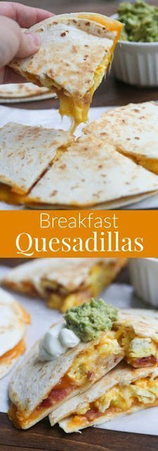 BREAKFAST QUESADILLAS BREAKFAST QUESADILLAS