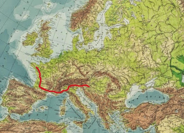 Nos traces de pas sur l'Europe