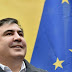 Georgia's stateless ex-leader Saakashvili back in Europe