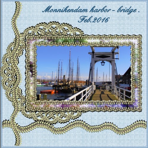 March 2016 – Monnikendam harbor - bridge