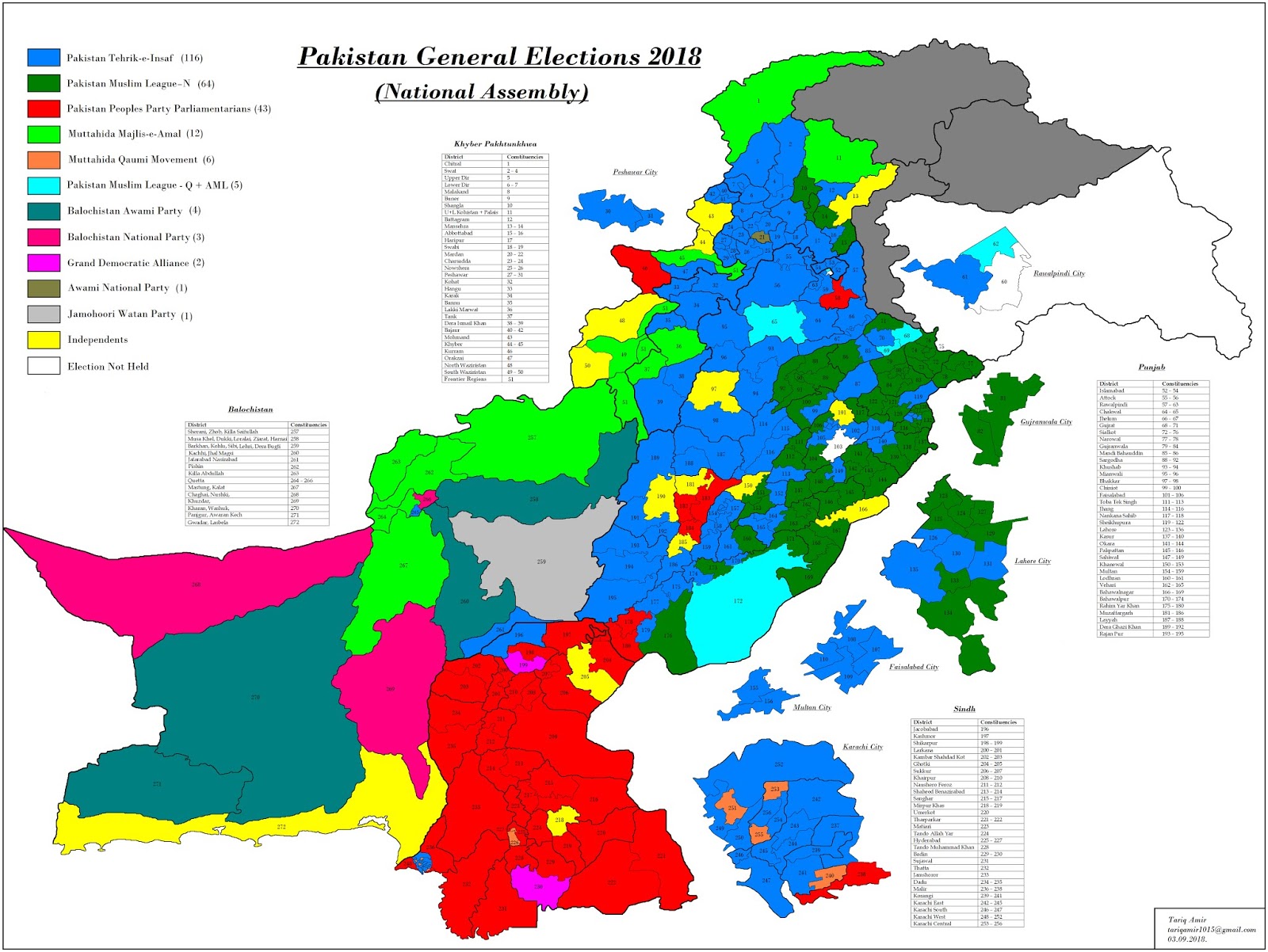Pakistan Geotagging 086 Pakistan Elections 2018 National Assembly