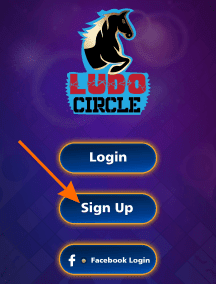 ludo circle sign up