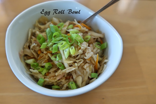 Un-Rolled Egg Rolls