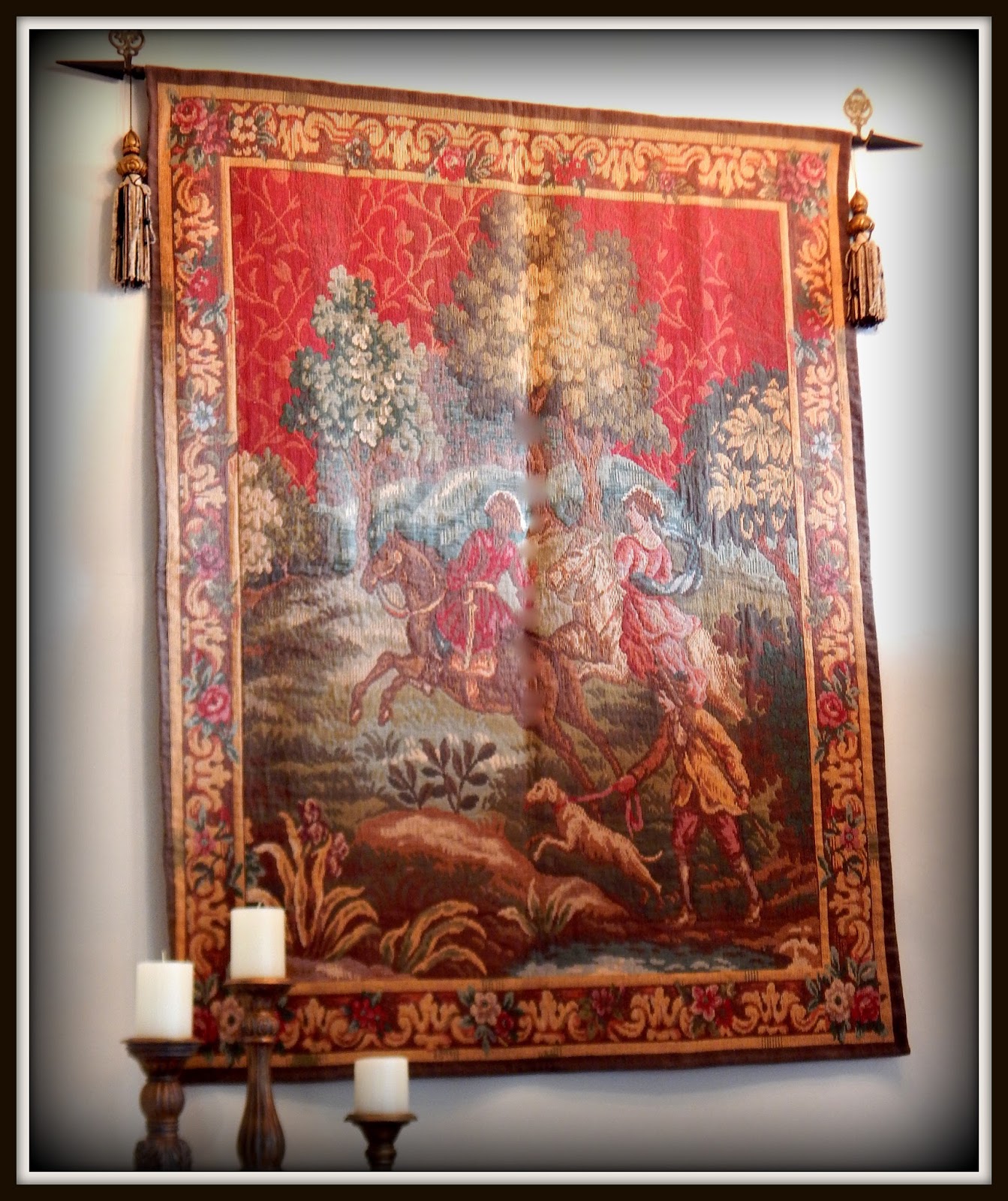 The Vintage Chateau My Favorite Tapestry