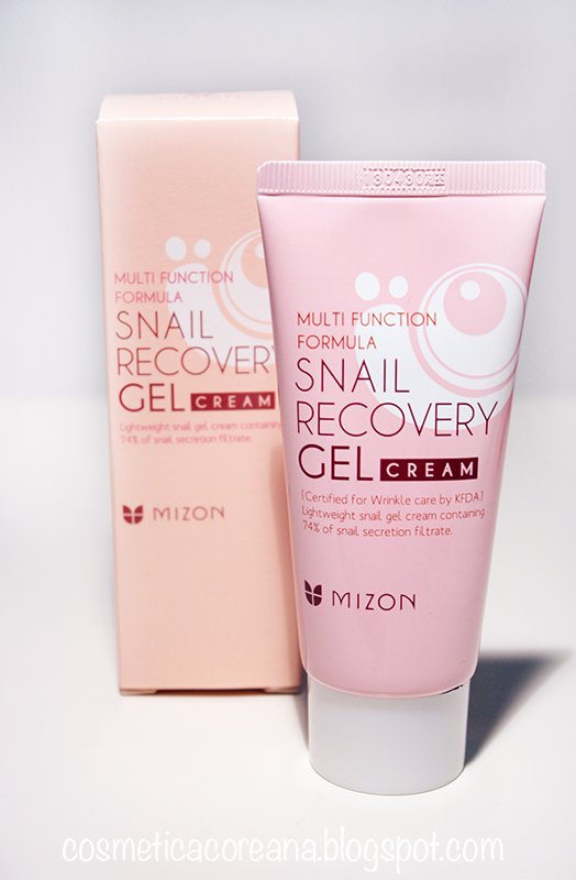 Mizon Snail Recovery Gel Cream Review y Opinión - Cosmética Coreana ...